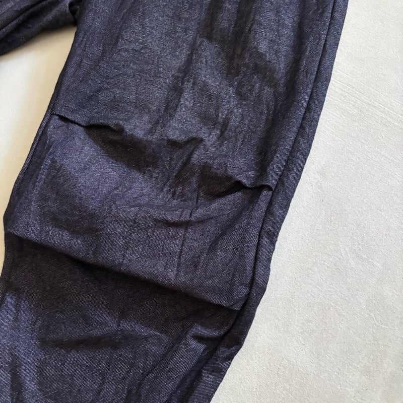 indigo nica pants HOSO / tamaki niime タマキニイメ |