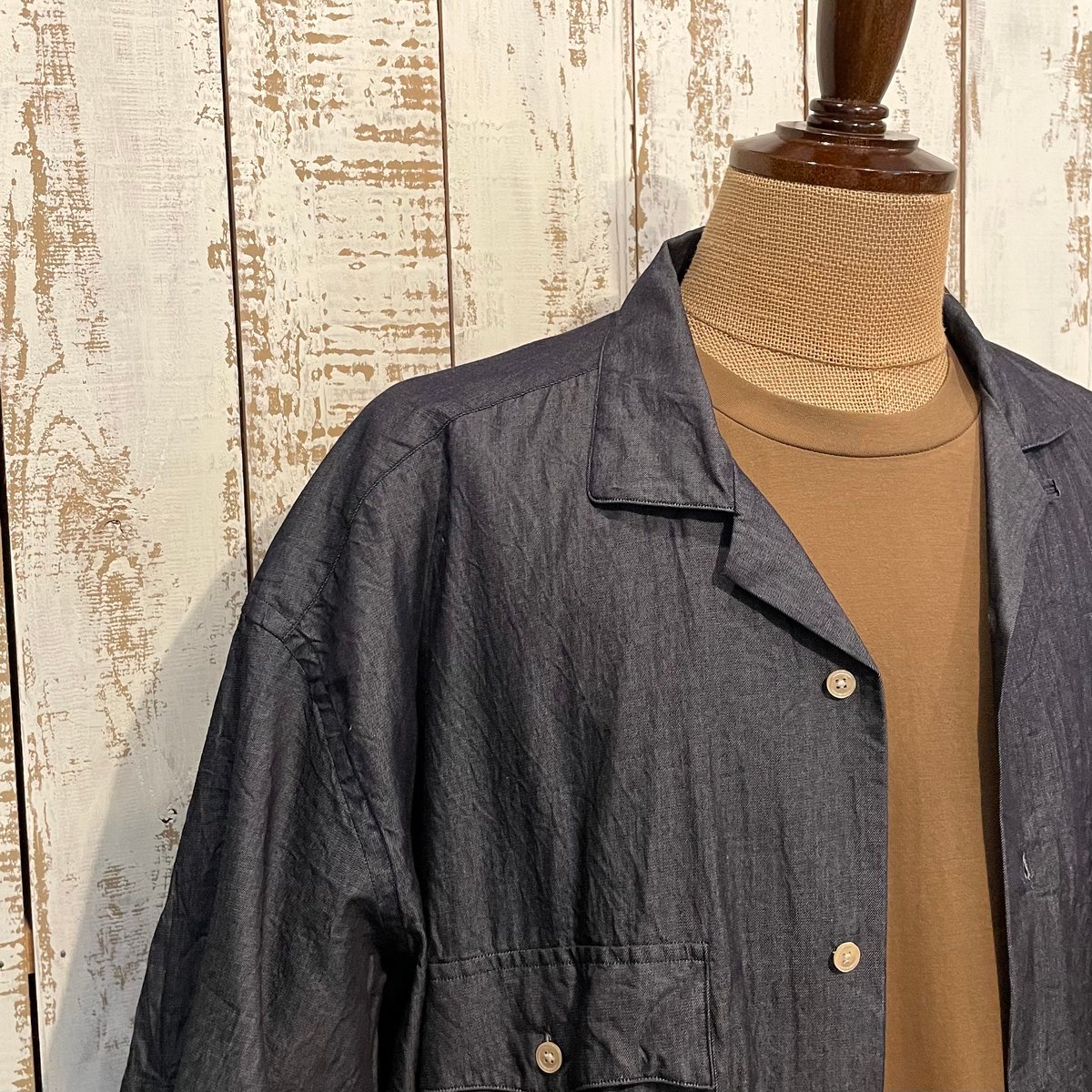 KEROUAC LIGHT DENIM SHIRT PC-016-2770 / Porter