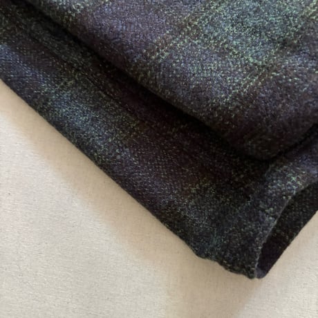 Digs Crew Cardie Jacket (Cotton Tweedy Check) SF-252266 / SASSAFRAS ササフラス