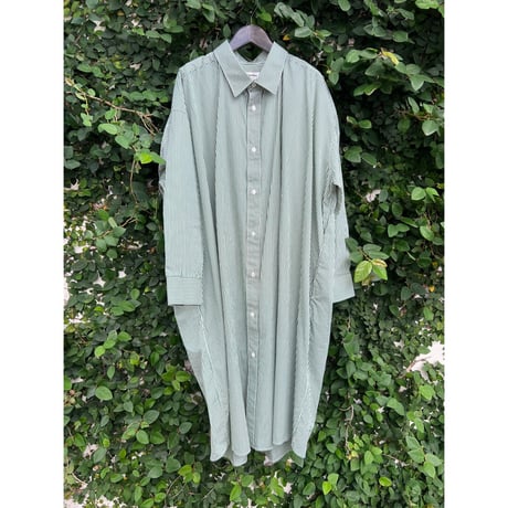 レギュラーカラー ワイドシャツワンピース GY-G0065 TYC / Gymphlex