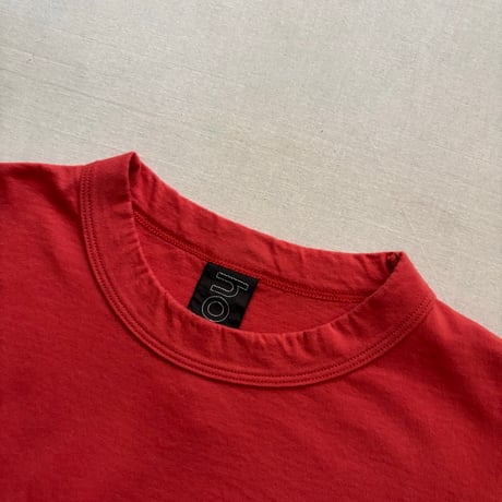 30/1天竺 半袖Tシャツ (バーミリオン) 261-6271・261-6272 / homspun ホームスパン