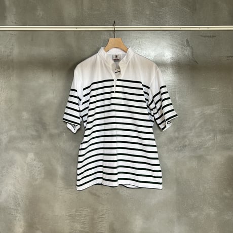 Light Weight Henley Collar S/S Shirts / BARBARIAN