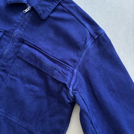 J7125 ブルーインディゴサシコテゾメジップアップジャケット 1016597 / BLUE BLUE JAPAN ブルーブルージャパン