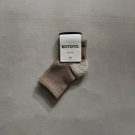 WASHI/SILK SANDAL SOCKS R1602 / ROTOTO ロトト