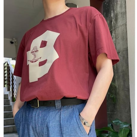 フロッキー SQUARE B Tee 1011136 / BLUE BLUE ブルーブルー