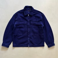 J7125 ブルーインディゴサシコテゾメジップアップジャケット 1016597 / BLUE BLUE JAPAN ブルーブルージャパン