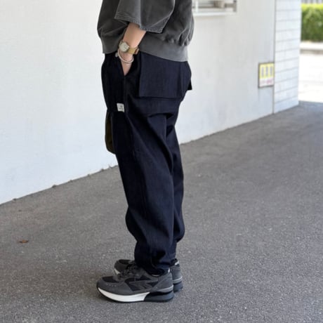 Digs Crew Pants 4/5 (8oz Denim) SF-262340 / SASSAFRAS ササフラス