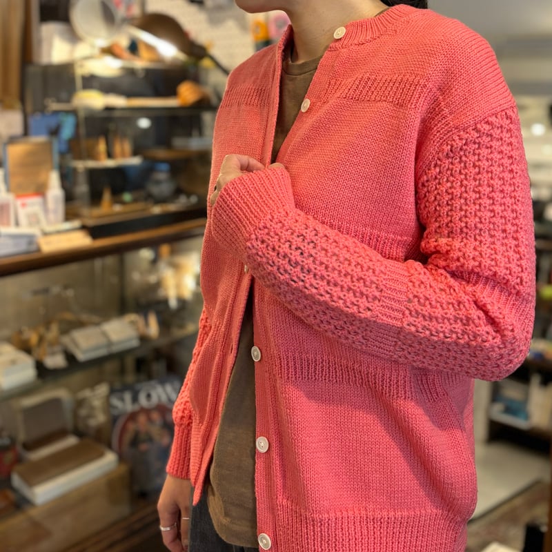 タック編みカーディガン 242-7916 / homspun ホームスパン | e-shop/