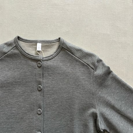 コンパクト裏毛カーディガン 242-6536 / homspun ホームスパン