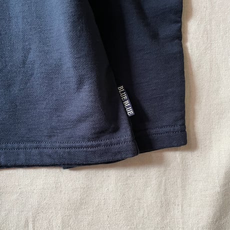 スビンギザコットンBB EMB LS 1009890 / BLUE BLUE ブルーブルー