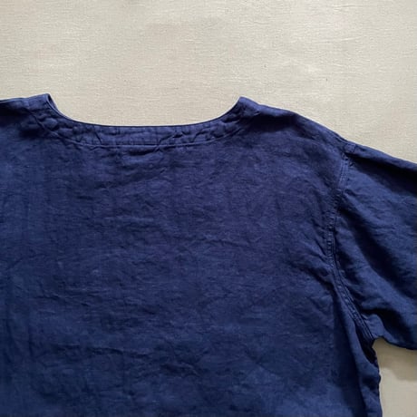 HERRINGBONE (OVERDYE) CREW NECK OVERSIZED PULLOVER NAM2211LH / ARMEN アーメン