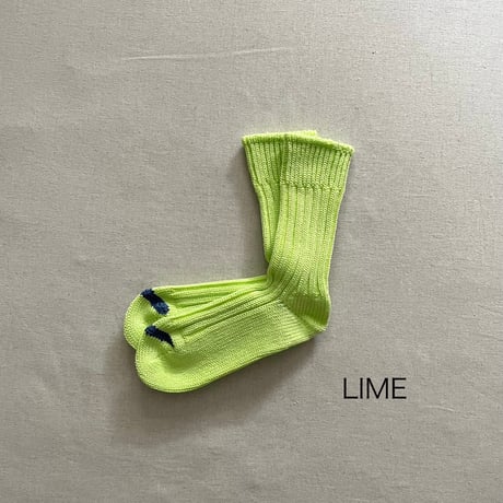 CHUNKY RIBBED CREW SOCKS size S(23~25cm) R1523 / ROTOTO