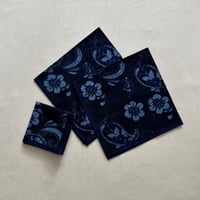 ツジガハナソウガラ バンダナ 1016657 / BLUE BLUE JAPAN ブルーブルージャパン