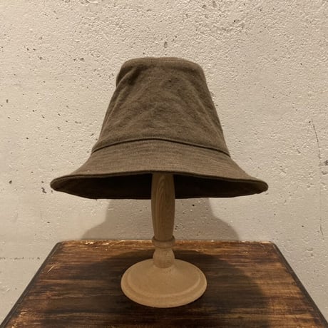 フランスリネン染め バゲットHAT 2021summer44  / ARTE POVERA