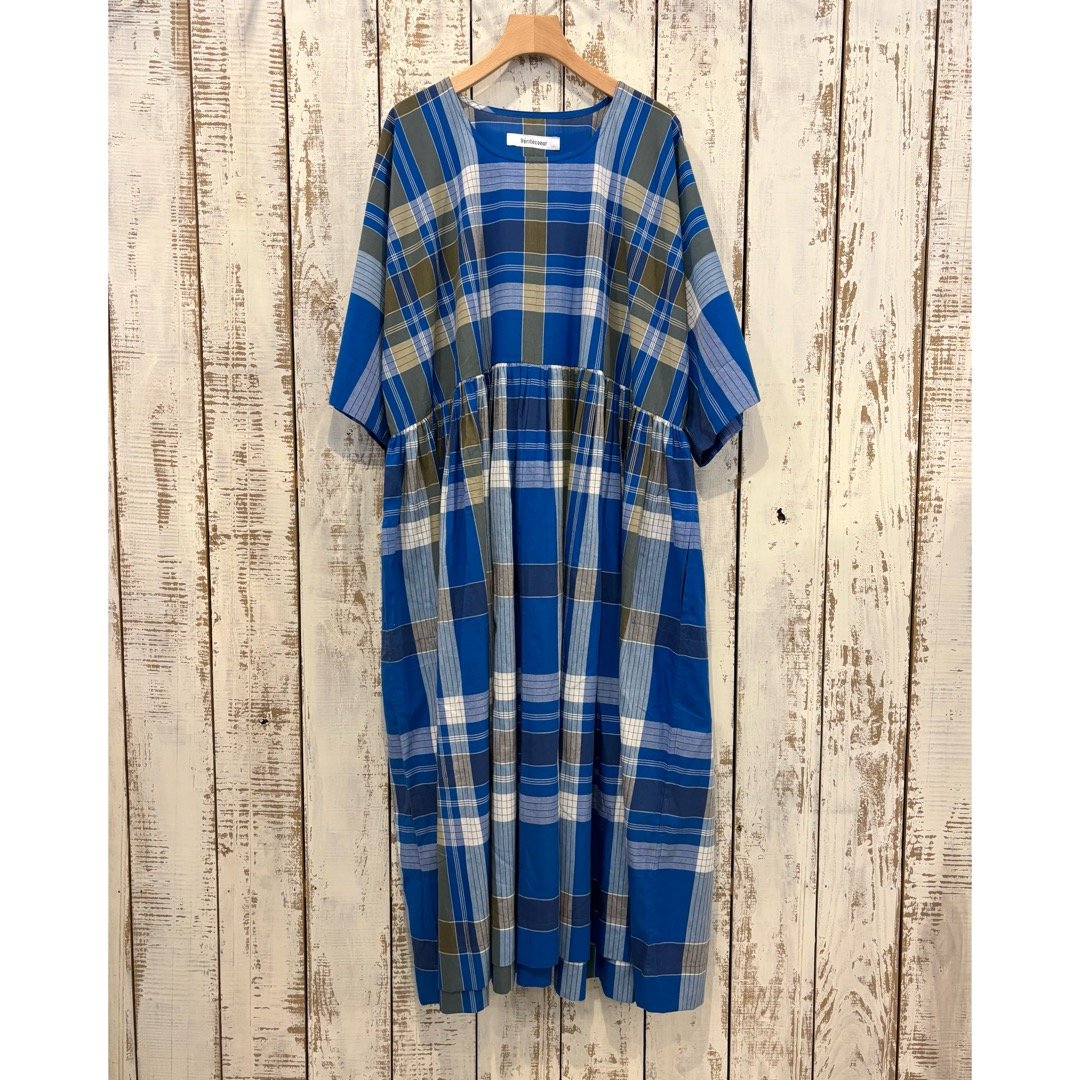 ヴェリテクール コットンウールツイル ワイドワンピースVC-2343 Veritecoeur / VC2414 HENLEY NECK ONEPIECE ヴェリテクール正規