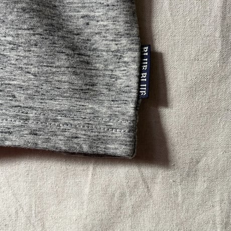 スビンギザコットンBB EMB LS 1009890 / BLUE BLUE ブルーブルー