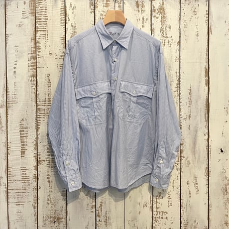 ROLL UP STRIPE SHIRT (BLUE) PC-016-2212 / Porter Classic