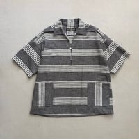 ダンガリーストライブ半袖カブリシャツ 822630 / HAVERSACK ハバーサック