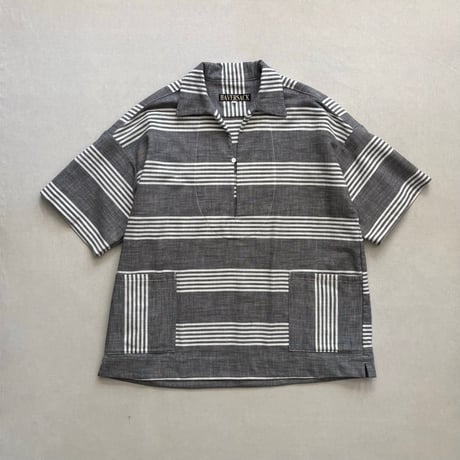 ダンガリーストライブ半袖カブリシャツ 822630 / HAVERSACK ハバーサック