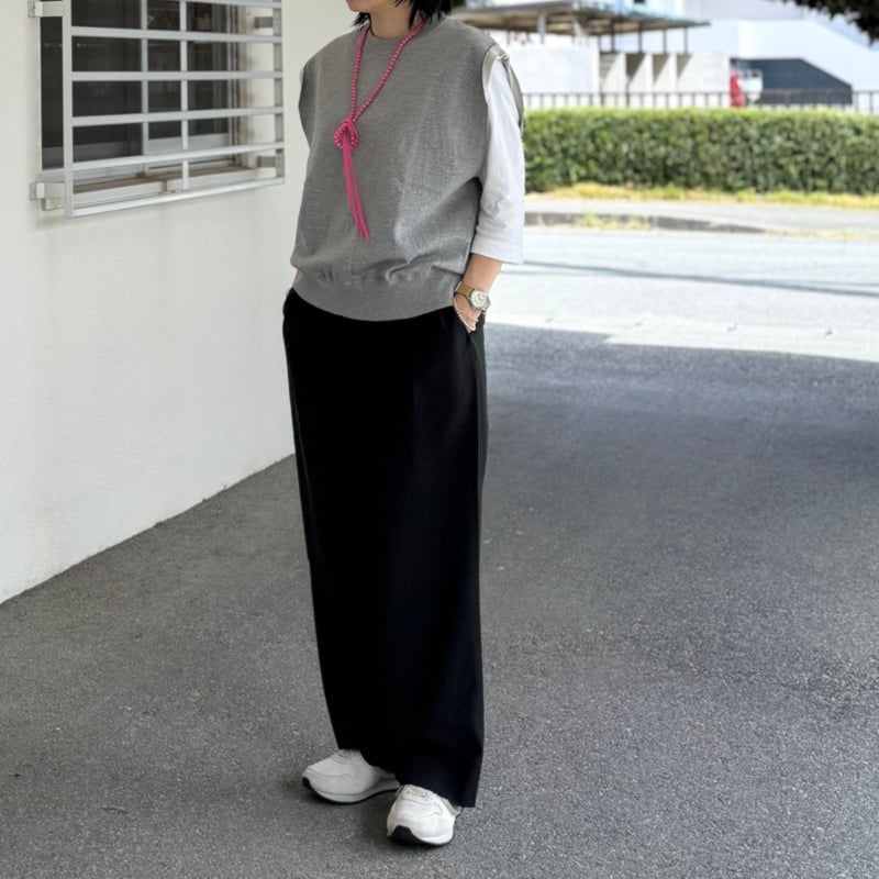 コンパクト裏毛ベスト 252-6556 / homspun ホームスパン | e-shop/E