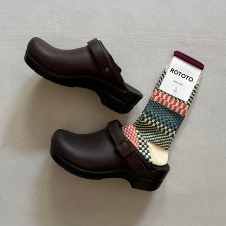 CHECK ＆ STEP SOCKS R1549 / ROTOTO ロトト