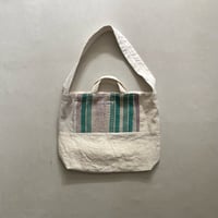 インドラリーキルト&フランスシーツ トート&ショルダーBAG ARTEA-26SP45 / ARTE POVERA アルテポーヴェラ