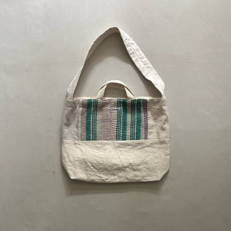 インドラリーキルト&フランスシーツ トート&ショルダーBAG ARTEA-26SP45 / ARTE POVERA アルテポーヴェラ