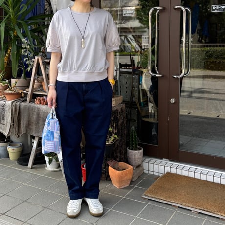 DARK DENIM RELAX TUCK PANTS BP171-01 / Bohemians ボヘミアンズ
