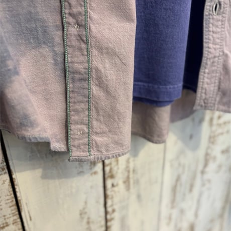 STAND COL SHIRTS CH LAVENDER CLOUD BS35 / Bohemians ボヘミアンズ