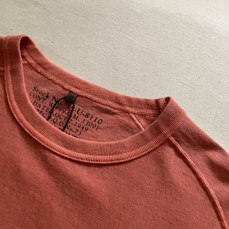 5.6oz BASIC T-SHIRT PIGMENT 80480021021 / Nigel Cabourn ナイジェルケーボン