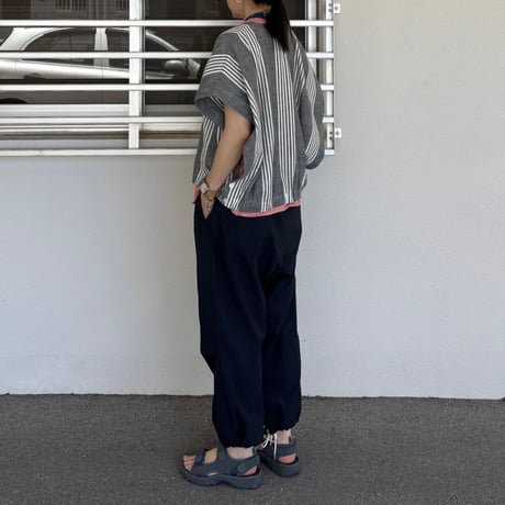 コットンリネンタイプライターワイドパンツ 862637 / HAVERSACK ハバーサック