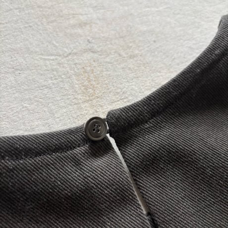 墨染ツイル5分袖ロングワンピース 322530 / HAVERSACK ハバーサック