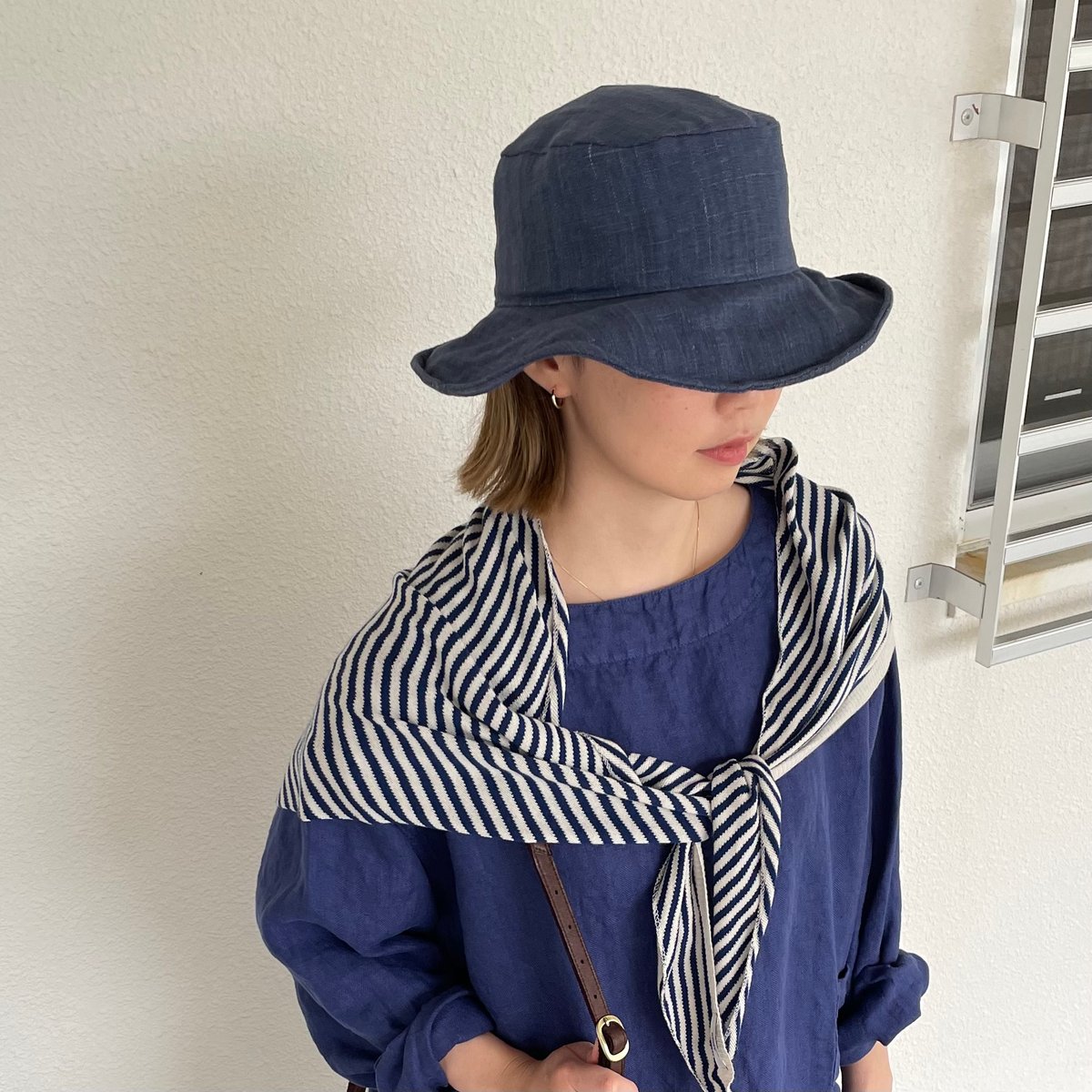 LINEN SAILOR HAT PHAM2001 / ARMEN アーメン | e-shop