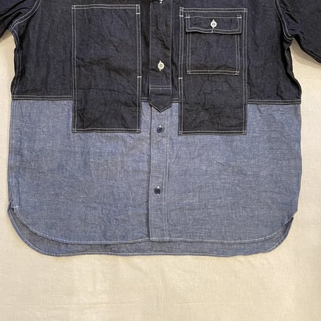 UTILITY SHIRT TYPE2 10oz DENIM 80480010015 / Nigel Cabourn