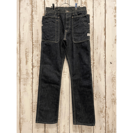 Fall Leaf Pants (Indigo) / SASSAFRAS