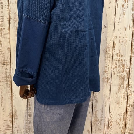 カセゾメサシコ ファティーグシャツ 1009227 / BLUE BLUE JAPAN ブルーブルージャパン