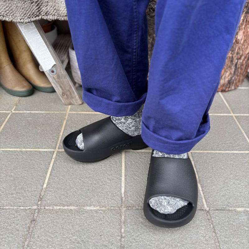OOahh PLUS (Black) / OOFOS ウーフォス | e-shop/E-SHOP
