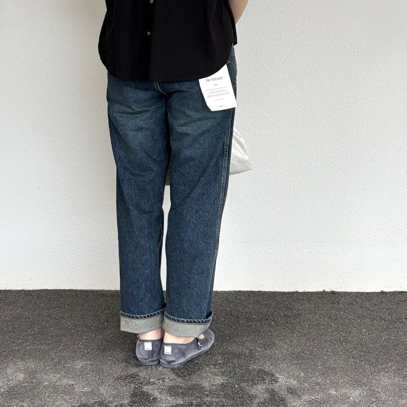 玉縁PKTストレートデニム ST-021 / Veritecoeur ヴェリテクール | e-