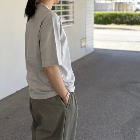 Pigment dyeing S/S TEE VCC-531 / Veritecoeur ヴェリテクール