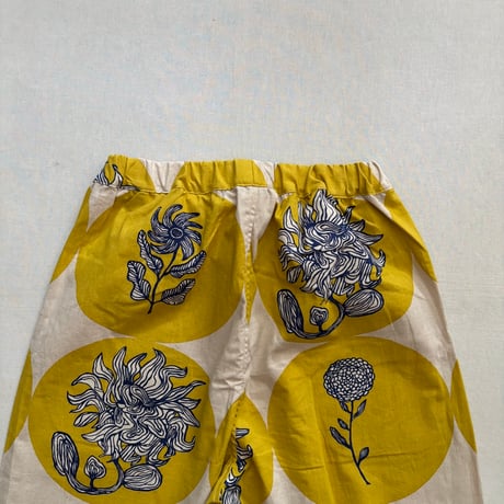 LOOSE PANTS BLUE FLOWER POP BS004 / Bohemians ボヘミアンズ