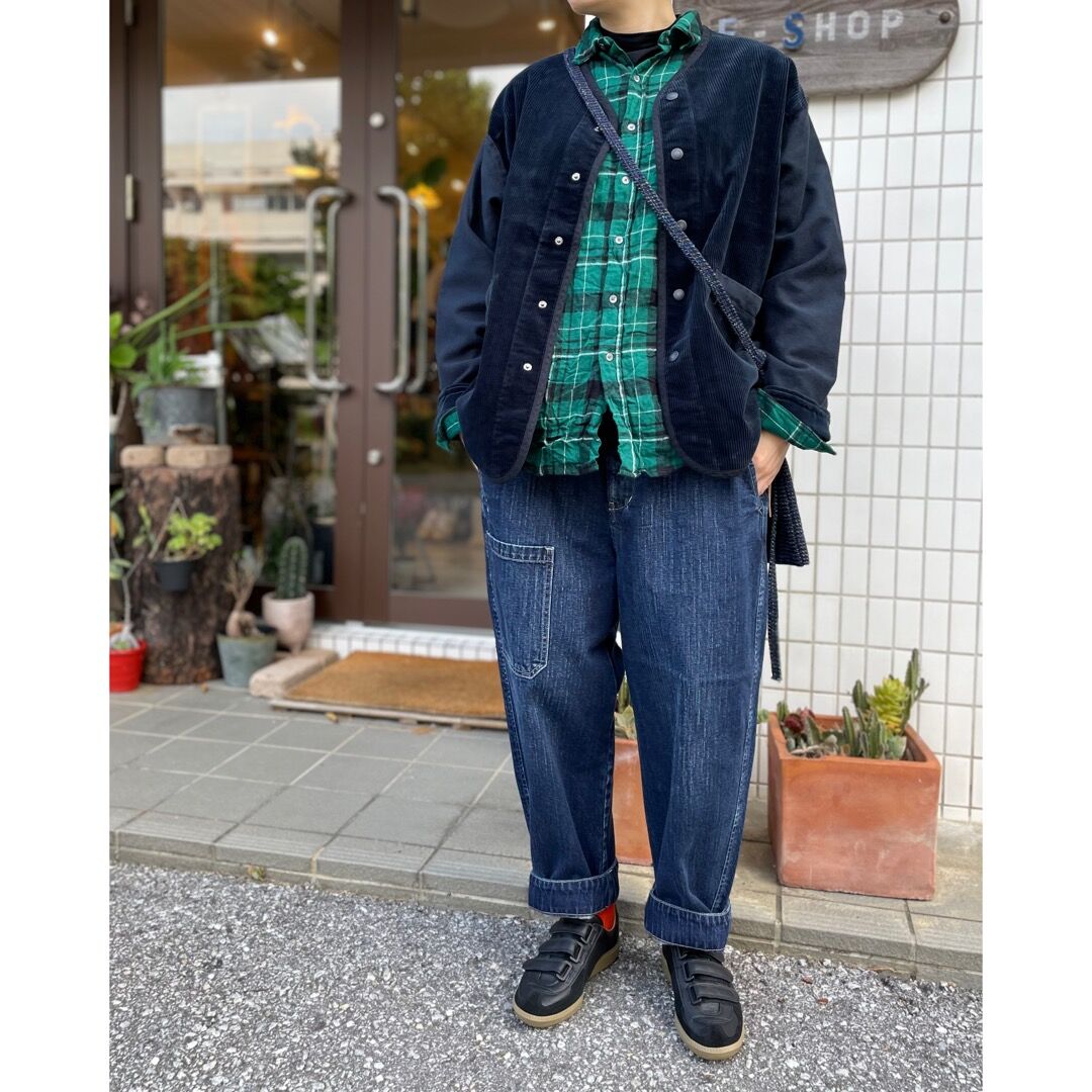 CORDUROY MOLESKIN HYBRID CARDIGAN PC-018-1977 / CORDUROY MOLESKIN HYBRID CARDIGAN PC-018-1977 /