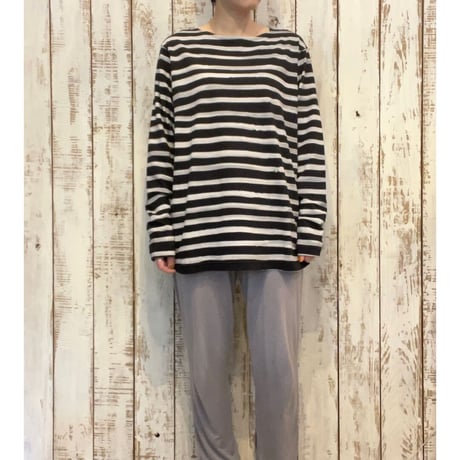 ARTIST BORDER BOATNECK PC-006-2046 / Porter Classic
