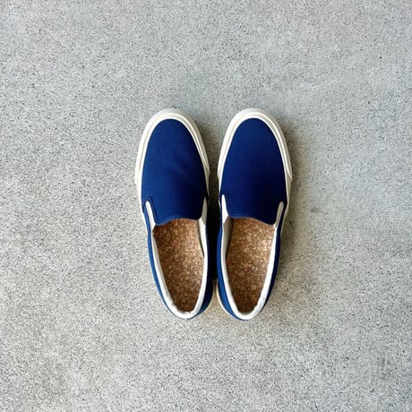 SLIP ON (NATURAL INDIGO) / DOEK