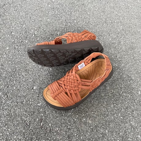 CANYON VEGAN LEATHER (WHISKEY×DARK BROWN) MS010010 / MALIBU SANDALS マリブサンダルズ