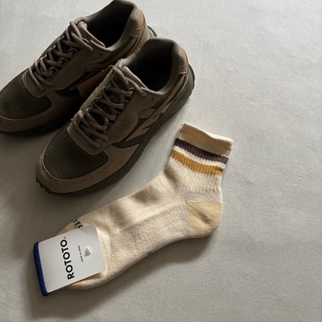 PETRO ATHLETIC ANKLE SOCKS R1591 / ROTOTO ロトト