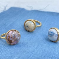 Round Frame Ring 81104022 / Aperdiem アペルディエム