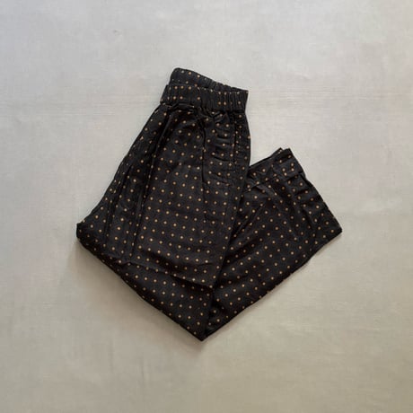 2TUCK TAPERED EASY PANTS INMDS25775 / maison de soil メゾンドソイル