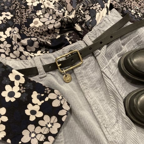 PUEBLO 15mm BELT SMALL BACKLE WITH HOPE CHARM MC101 / MASTER&Co.