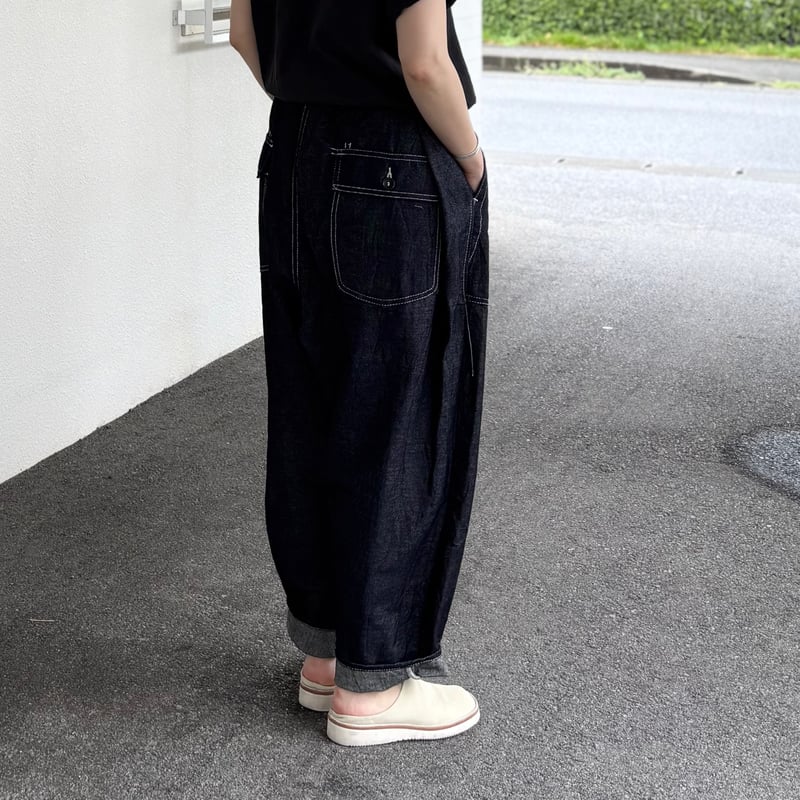tamaji niimeタマキニイメ　インディゴデニム tamaki niime(タマキ ニイメ) 玉木新雌 インディゴ オンリーワン