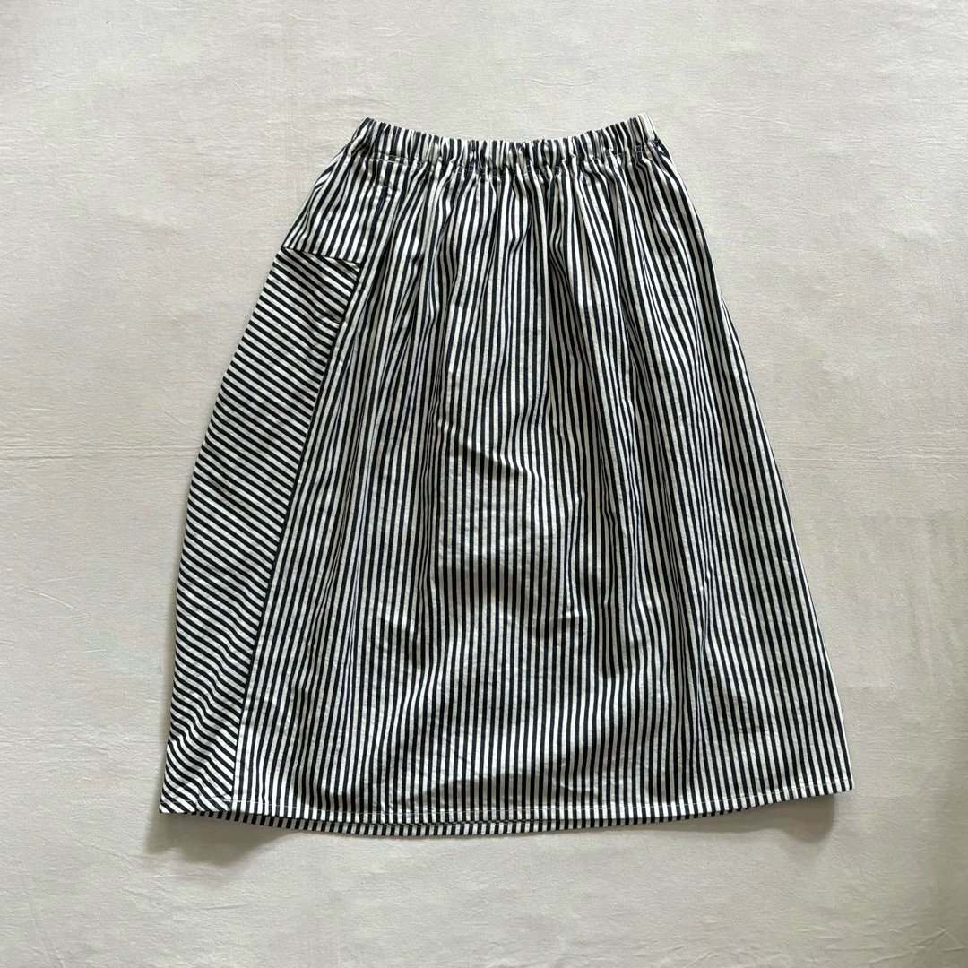 10ozデニム 切替タックスカート 242-4510 / homspun ホームスパン | e